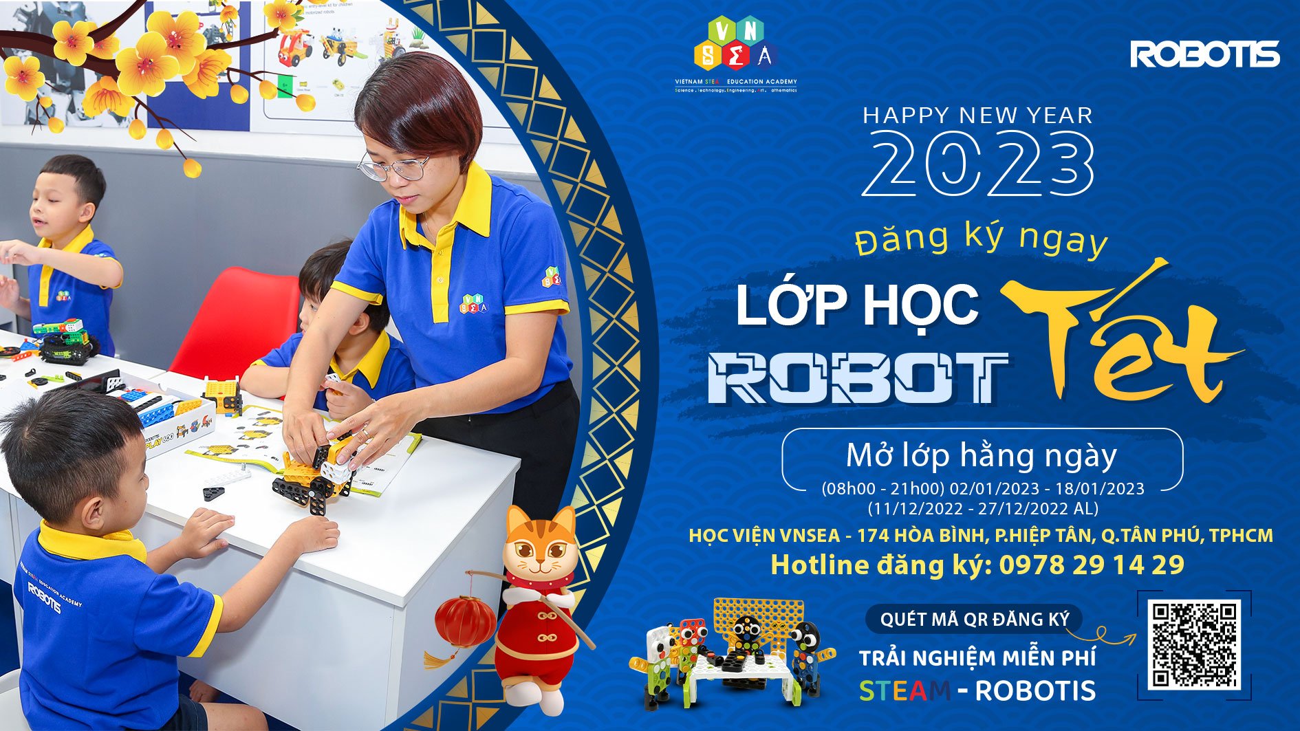 lớp học robot