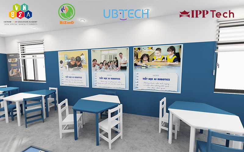 Thiết kế phòng AI STEM LAB