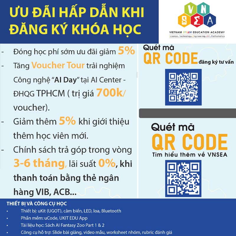 Ưu đãi khóa học AI Fantasy Zoo