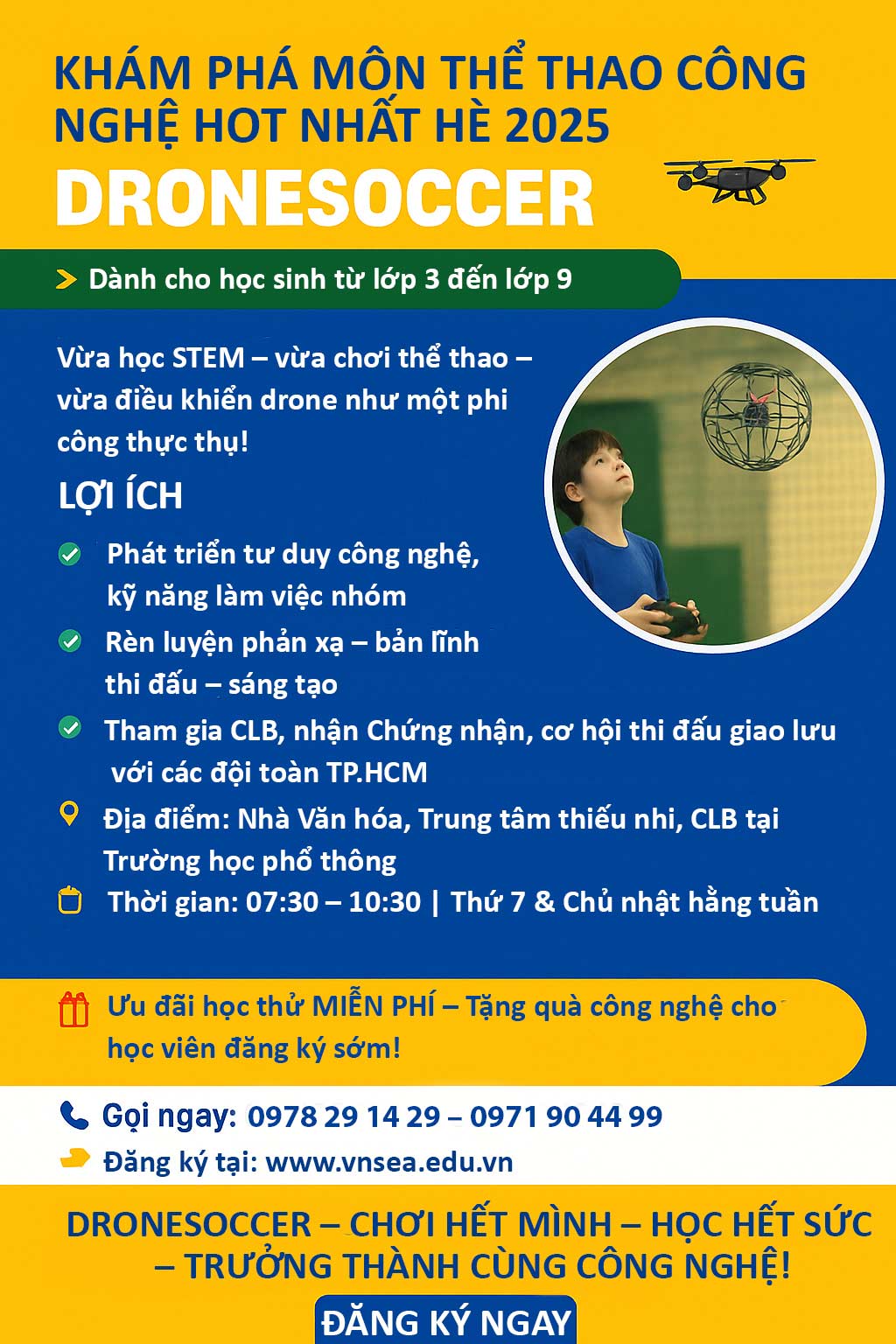 chương trình dronesoccer
