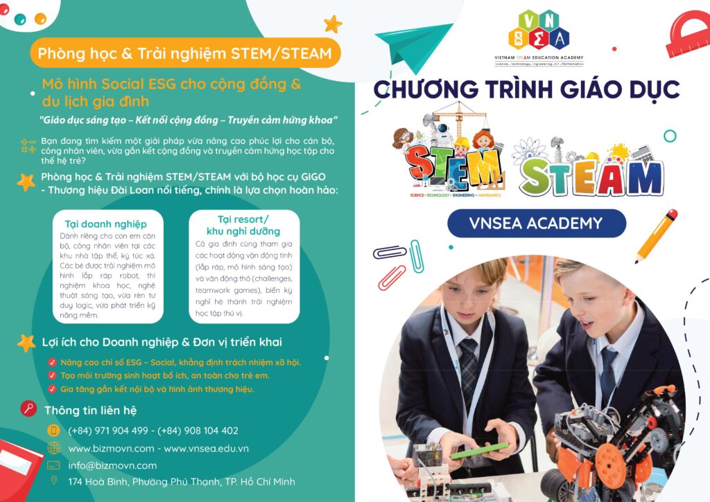 Chương Trình Học STEM/STEAM của VNSEA