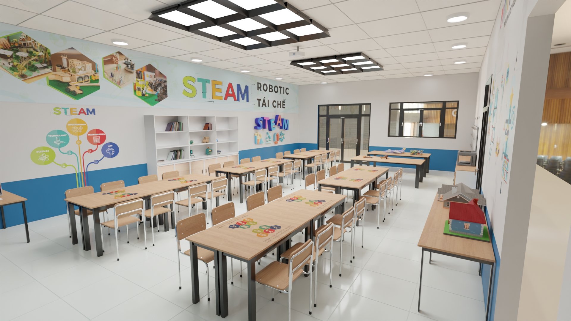 Phòng học STEM thực thụ phải là một Makerspace (Không gian chế tạo)