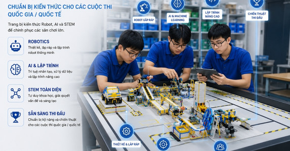 Luyện thi Robot AI STEM
